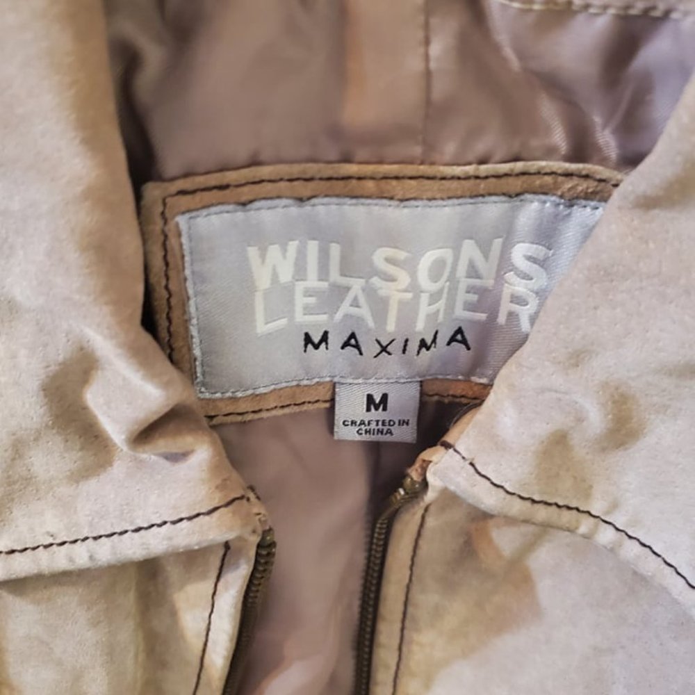 Women's suede jacket - Picture 2 of 4